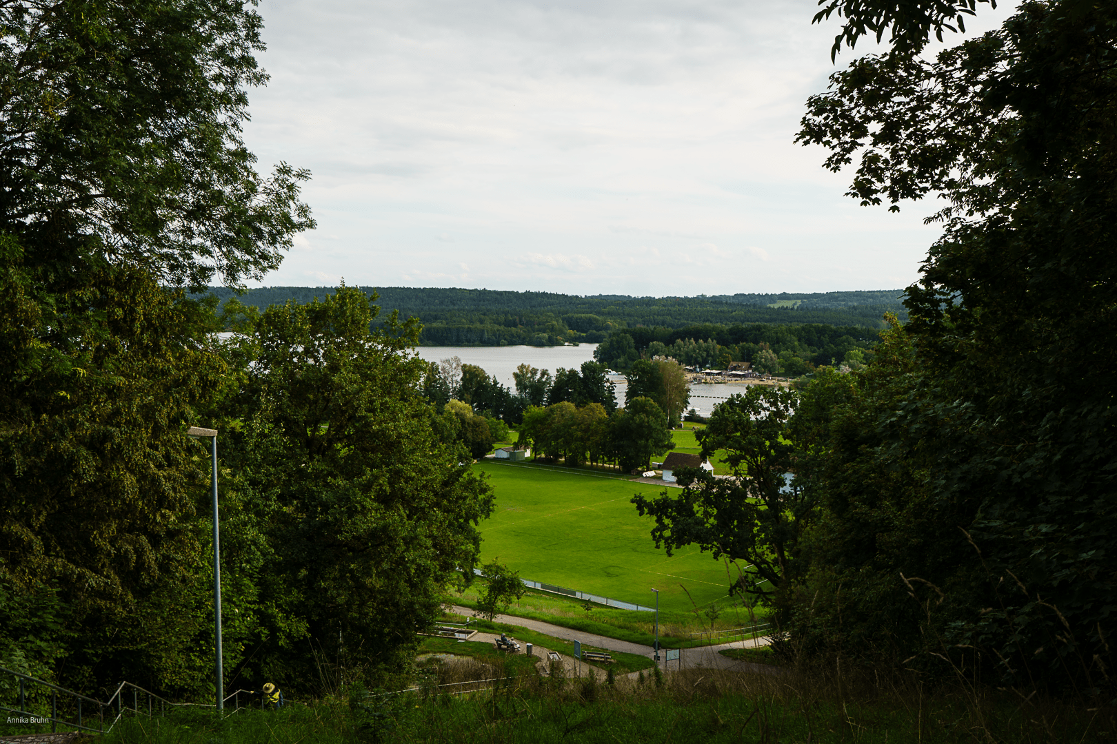 Badehalbinsel am Brombachsee